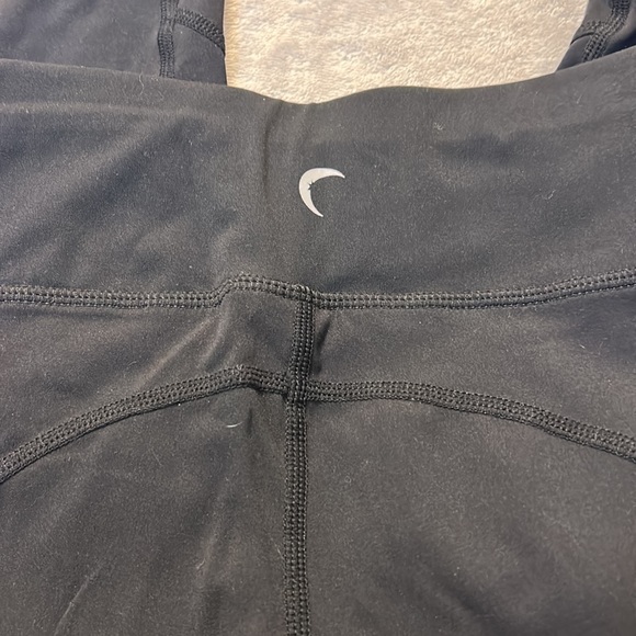 Zyia black leggings with yellow stripe - Picture 6 of 6